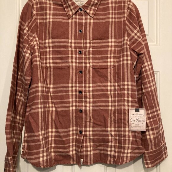Old Ranch - Flannel Shirt - Women's S - NEW! - Picture 2 of 6